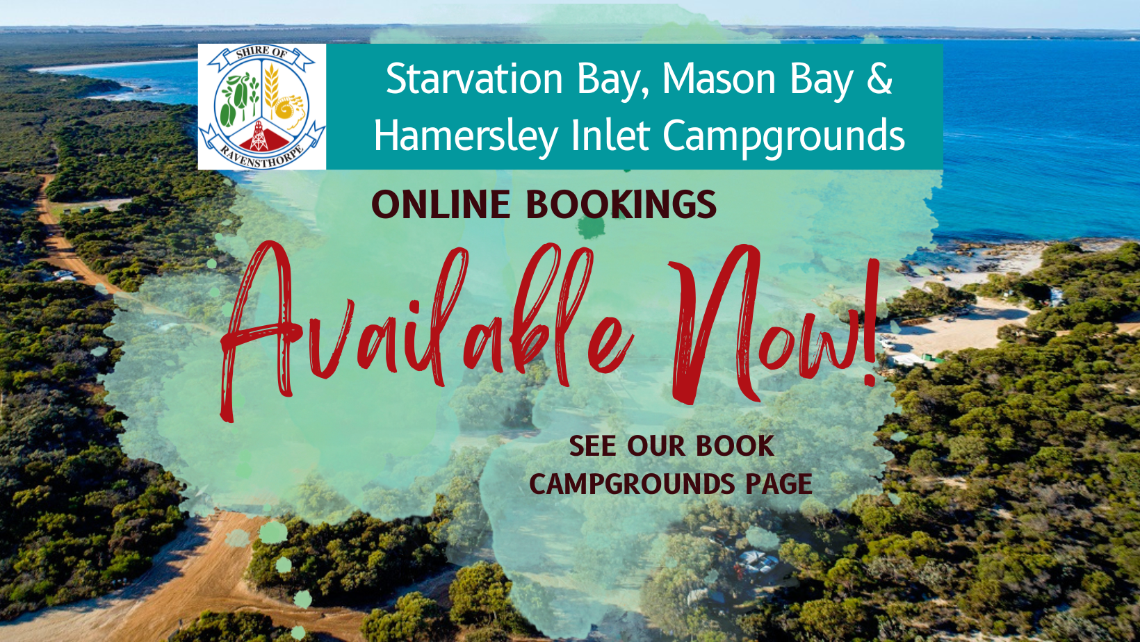 Available Now...New Campground Booking System